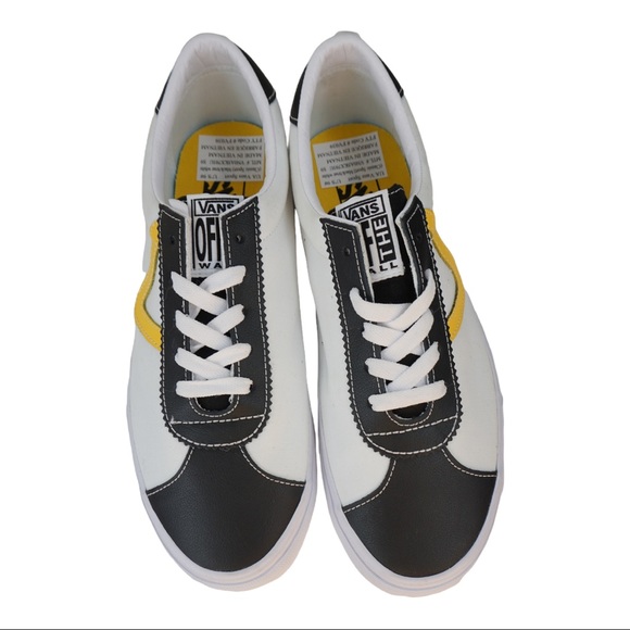 VANS sport -(classic sport) black/true white NWT sz9 mens - Picture 3 of 7